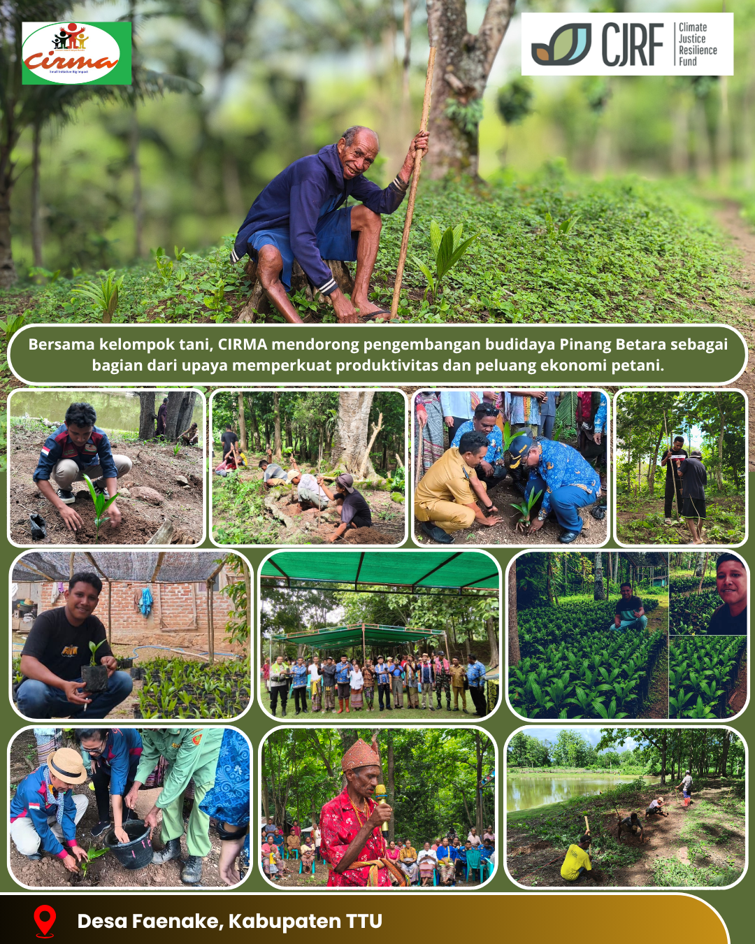 Symbolic Betel Nut Planting with Farmer Groups and
